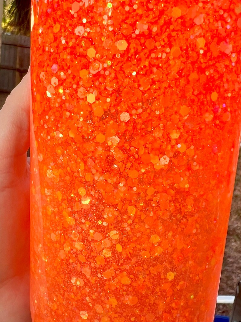 Clementine Crush Glow-in-the-Dark Snow Globe Tumbler