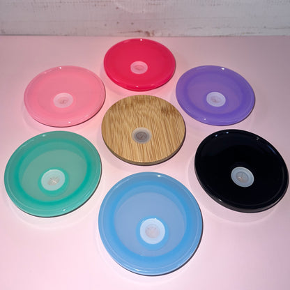 16 oz Glass Snow Globe Tumbler